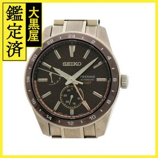 セイコー(SEIKO)のセイコー プレザージュ　シャープエッジシリーズGMT SARF009 【473】(腕時計(アナログ))