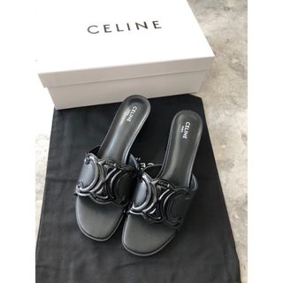 セリーヌ(CELINE)のセリーヌロゴサンダル(ミュール)