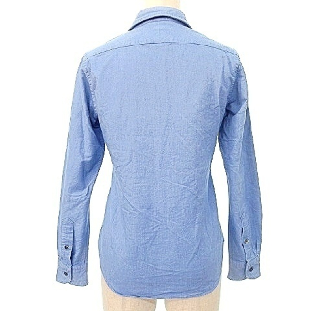 ナイジェルケーボン WOMAN 正規 デニム シャツ 長袖 36 S相当 ブルー レディースのトップス(シャツ/ブラウス(長袖/七分))の商品写真