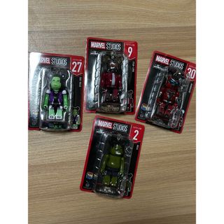 ベアブリック(BE@RBRICK)のMARVEL STUDIOS BE@RBRICK 4体セット 未開封(アメコミ)