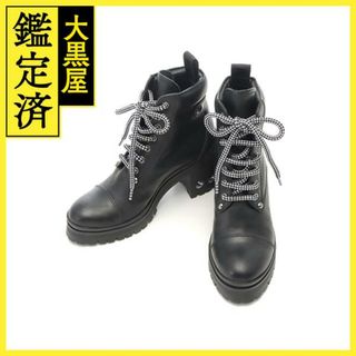 ミュウミュウ(MIU MIU)のミュウミュウ レースアップショートブーツ - 【200】(ブーツ)