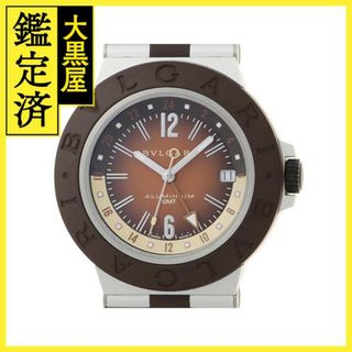 ブルガリ(BVLGARI)のブルガリ アルミニウム GMT フェンダー 限定1200本モデル 104117/BB40ATGMT 【472】(腕時計(アナログ))