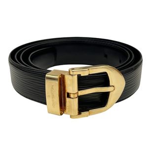 ルイヴィトン(LOUIS VUITTON)のLOUIS VUITTON ルイヴィトン エピ サンチュール M6832Q VI0020 ブラック ベルト 110サイズ ゴールド金具 メンズ レディース ユニセックス 【ブランドギャラリー心斎橋店】(ベルト)
