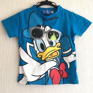 ディズニー(Disney)のあぷぷ様専用【美品】ディズニー ドナルド Ｔシャツ 100㎝(Tシャツ/カットソー)