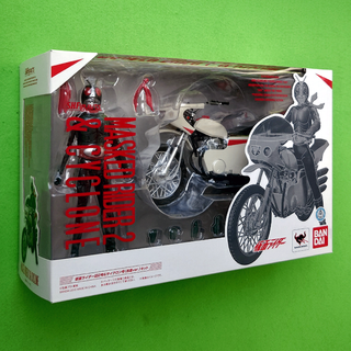 バンダイ(BANDAI)の未開封品 フィギュアーツ 仮面ライダー旧2号＆サイクロン号（改造Ver.）セット(特撮)