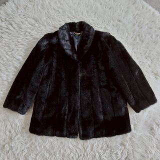 NEW FABRIC SEVET FUR フェイクファーコート ジャケット