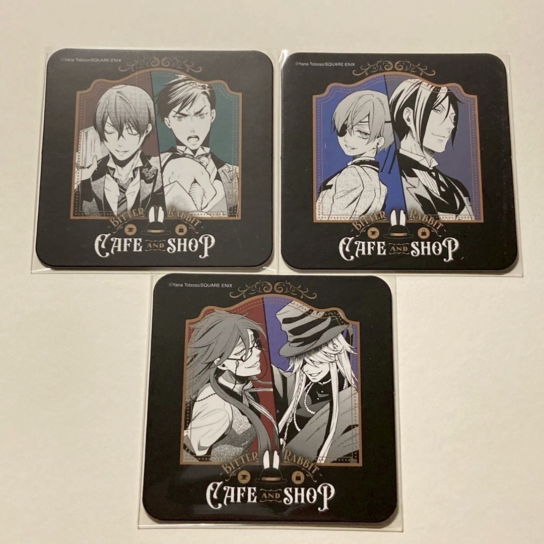 黒執事カフェ 特典コースター18枚セット
