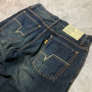 【EDWIN】エドウィン 03CN ストレートデニムパンツ 29インチ ブルー