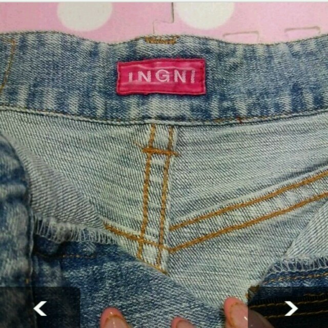 INGNI(イング)の[美品]INGNIデニムスカート レディースのスカート(ミニスカート)の商品写真