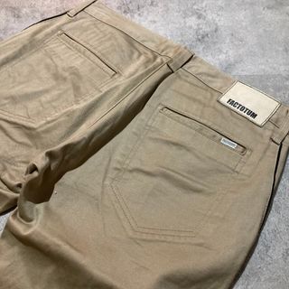 【FACTOTUM】ファクトタム パイピング スラックス テーパード チノパンツ
