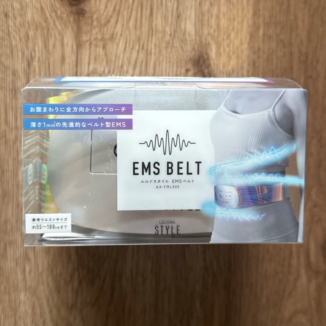 Lourdes(ルルド)の新品・未使用 ルルドスタイル EMSベルト コスメ/美容のダイエット(エクササイズ用品)の商品写真