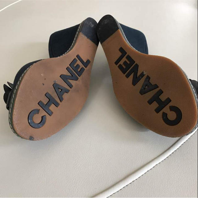 CHANEL(シャネル)のシャネル CHANEL ウェッジ ソール サンダル 36 23センチ レディースの靴/シューズ(サンダル)の商品写真