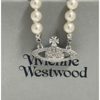 VivienneWestwood パールチョーカーネックレス シルバー(ネックレス)