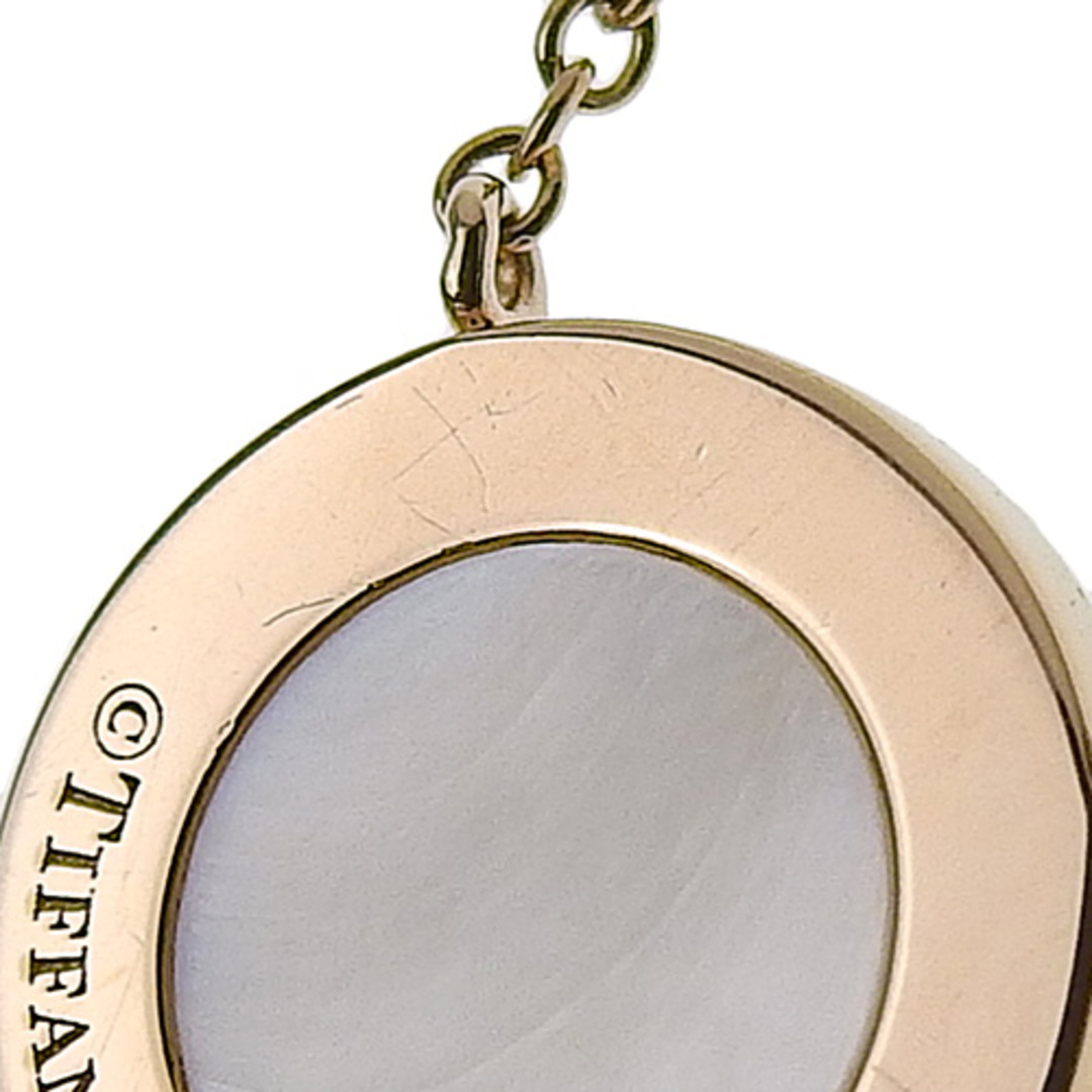 Tiffany & Co.(ティファニー)のTIFFANY&Co.(ティファニー) ティファニーT TWO マザーオブパール サークル ペンダント マザーオブパール K18 ピンクゴールド PG ネックレス ジュエリー ピンクゴールド レディース 41100069021【中古】【アラモード】 レディースのアクセサリー(ネックレス)の商品写真