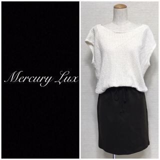 マーキュリーデュオ(MERCURYDUO)の❤️送料込❤️Mercury Lux 未使用タグ付き ワンピース(ひざ丈ワンピース)