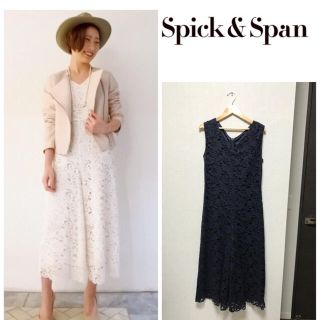 スピックアンドスパン(Spick & Span)の2016SS完売！スピックアンドスパン♡レースオールインワン(オールインワン)