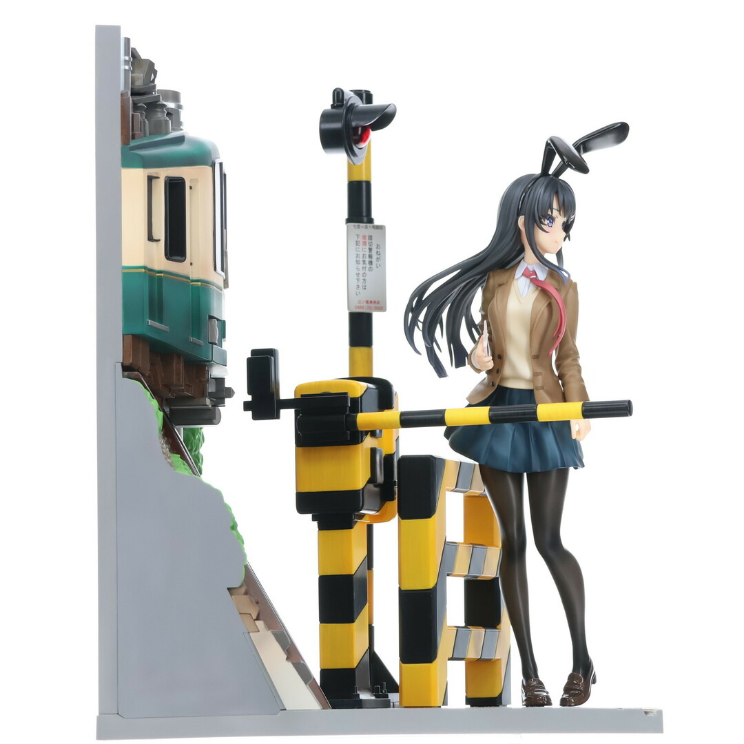 eStream Store限定 SHIBUYA SCRAMBLE FIGURE 桜島麻衣(さくらじままい) -江ノ電 Ver.- 青春ブタ野郎はバニーガール先輩の夢を見ない 1/7 完成品 フィギュア eStream/アルファサテライト エンタメ/ホビーのフィギュア(アニメ/ゲーム)の商品写真