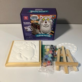 子供用 お絵描きキット 可愛い猫のアート 塗り絵キット 工作キット 知育玩具 