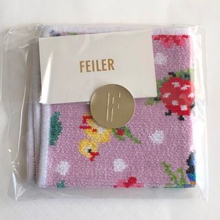 FEILER 旗艦店限定 ハンカチ♩ハイジドット ペールパープル♩
