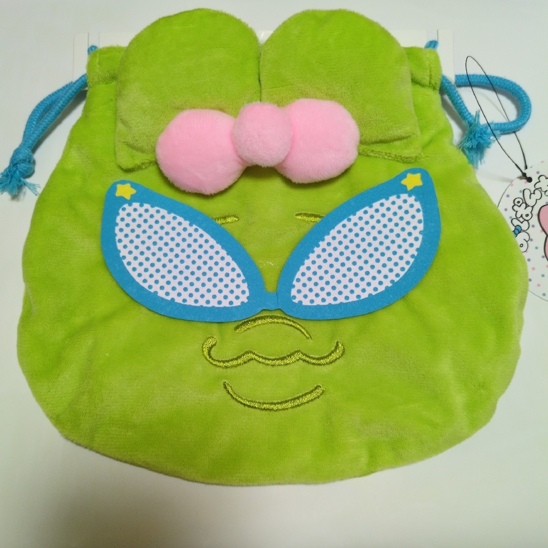 おぱんちゅうさぎ(オパンチュウサギ)のおぱんちゅうさぎ エイリアン 巾着ポーチ レディースのファッション小物(ポーチ)の商品写真