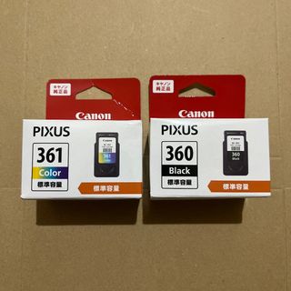 Canon BC361+360 (純正標準容量インク 2本セット新品)
