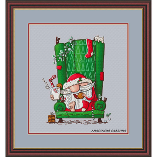 クロスステッチキット Santas Holidays