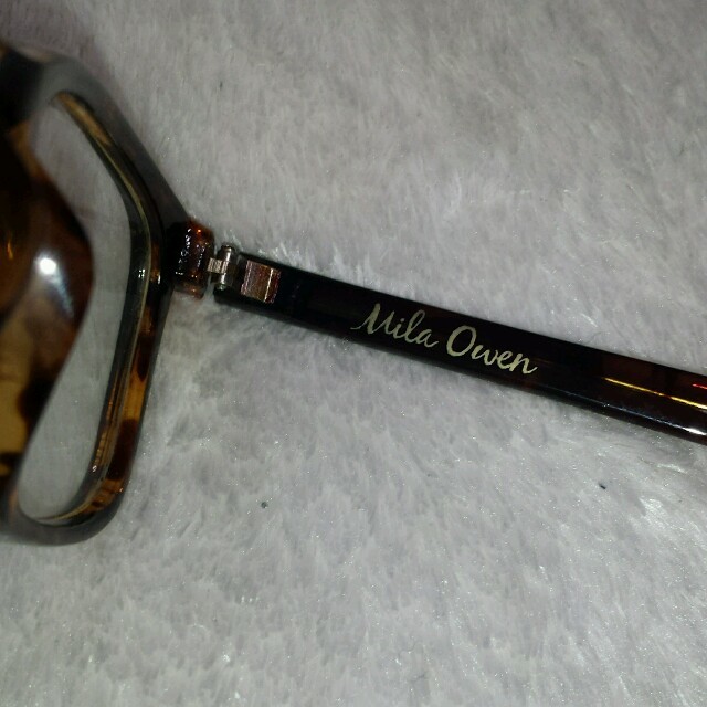Mila Owen(ミラオーウェン)のミラオーウェン　伊達メガネ レディースのファッション小物(サングラス/メガネ)の商品写真