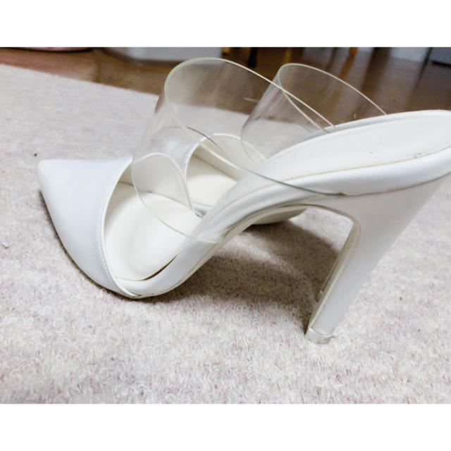 GYDA(ジェイダ)のジェイダ GYDA クリアストラップ ミュール レディースの靴/シューズ(ハイヒール/パンプス)の商品写真