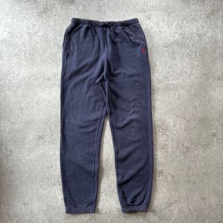 90s ラルフローレン スウェットパンツ ネイビー M相当