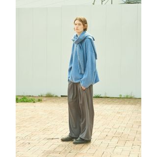 24aw Blanc YM Wool Fleece Snap Pullover
