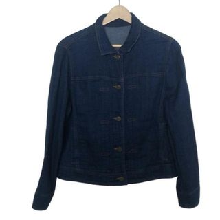 レリアン(leilian)のLeilian(レリアン) Gジャン サイズ13 L レディース - ネイビー 長袖/春/秋(Gジャン/デニムジャケット)