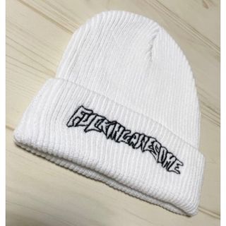 fucking awesome ニット帽 ビーニー 帽子 ホワイト 白