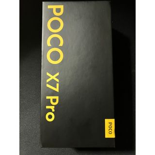 シャオミ(Xiaomi)のPOCO X7 Pro 5G 12GB 512GB 美品 グローバル版(スマートフォン本体)