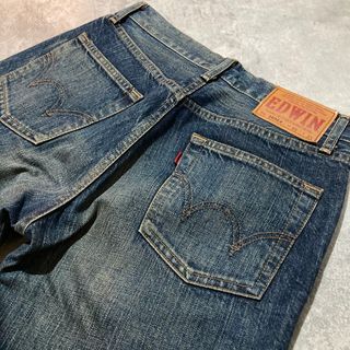 【EDWIN】エドウィン 503ZZ タイトストレートデニムパンツ 29インチ