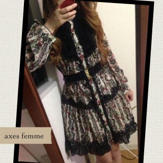 アクシーズファム(axes femme)の都様専用♥axesおまとめ2点(ひざ丈ワンピース)