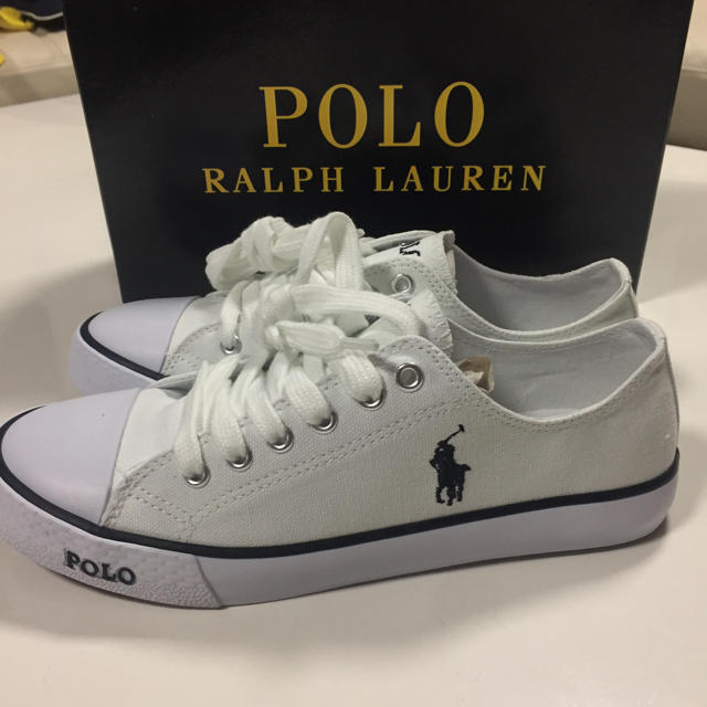 POLO RALPH LAUREN(ポロラルフローレン)のポロ ラルフローレン スニーカー新品 レディースの靴/シューズ(スニーカー)の商品写真