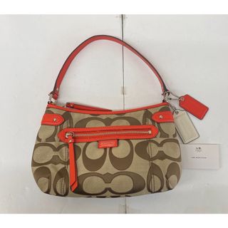 コーチ(COACH)のＢ　コーチ COACH　ミニハンドバッグ　オレンジ　Ｆ24063　(ハンドバッグ)