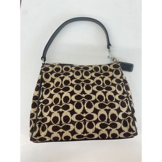 コーチ(COACH)のB　コーチ　COACH　シグネチャー柄　ミニハンドバッグ8132(ハンドバッグ)