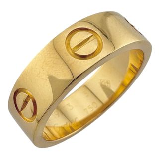 カルティエ(Cartier)のカルティエ ラブ リング 指輪 10.5号 18金 K18イエローゴールド レディース CARTIER  中古(リング(指輪))