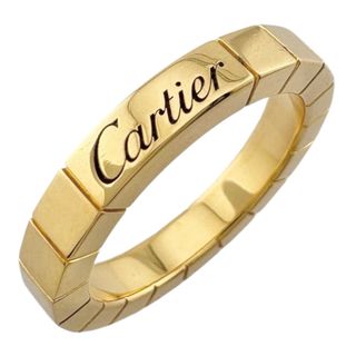 カルティエ(Cartier)のカルティエ ラニエール リング 指輪 7号 18金 K18イエローゴールド レディース CARTIER  中古(リング(指輪))