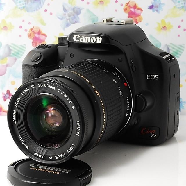 Canon Kiss X50☆スマホ転送OK☆シンプル操作の一眼レフ☆2771 | www