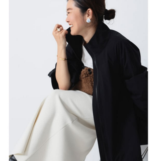 デミルクスビームス(Demi-Luxe BEAMS)のLEE × Demi-Luxe BEAMS / オーバースタンドブルゾン.M　(ナイロンジャケット)