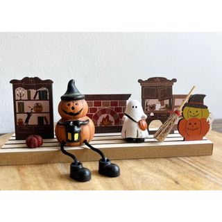 【新品】ハロウィンの置物セット(置物)