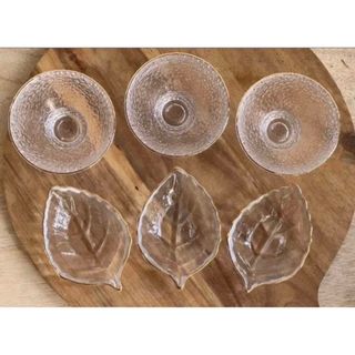 【新品】ガラスの食器セット(食器)