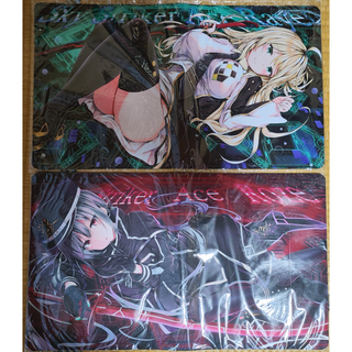 【未開封】同人プレイマット+スリーブ　閃刀姫レイ・閃刀姫ロゼ
