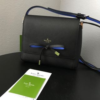 ケイトスペードニューヨーク(kate spade new york)の高級サフィアーノレザー  バイカラー   ショルダ(ショルダーバッグ)