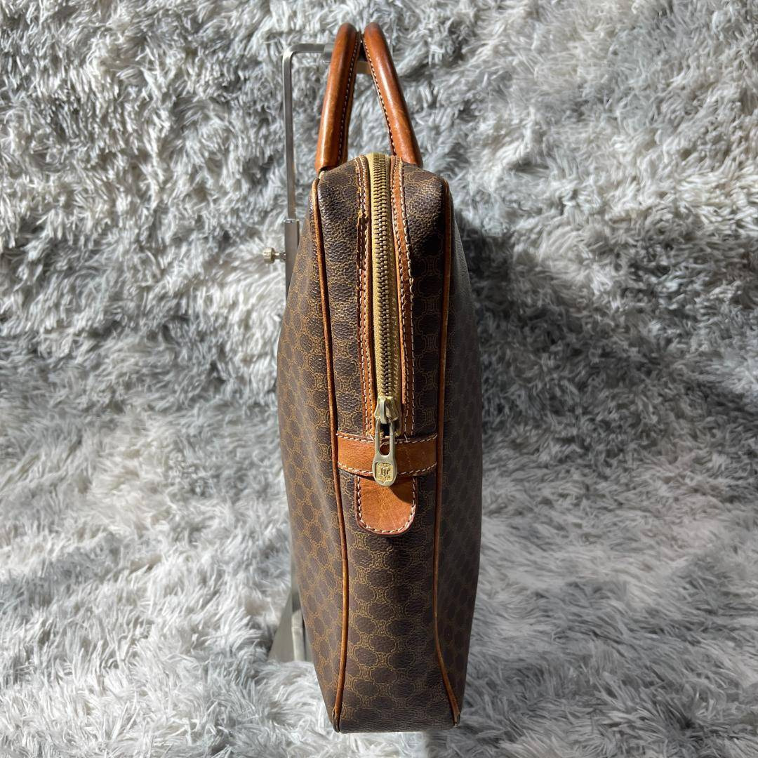 大人気] セリーヌ CELINE ビジネスバッグ 総柄 マカダム柄