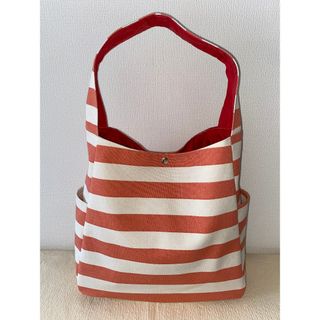 新品未使用　帆布ショルダーバック　ハンドメイド