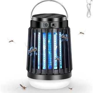コバエ対策 虫除け 吊り下げ 電撃殺虫器 殺虫灯 *UV光源吸引式 