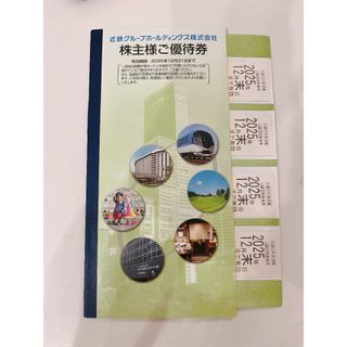 近鉄グループホールディングス　株主優待券(鉄道乗車券)